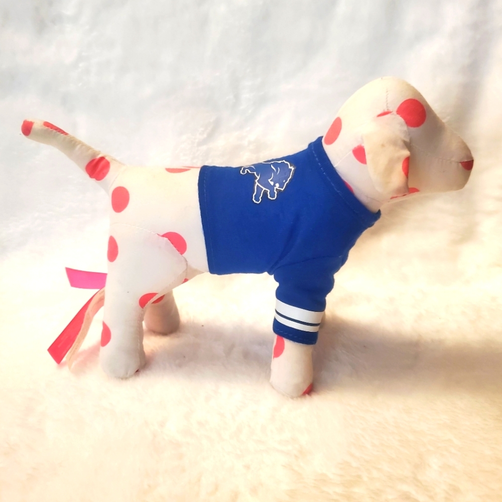 Victoria's Secret Pink Detroit Lions Stuffed Dog Toy